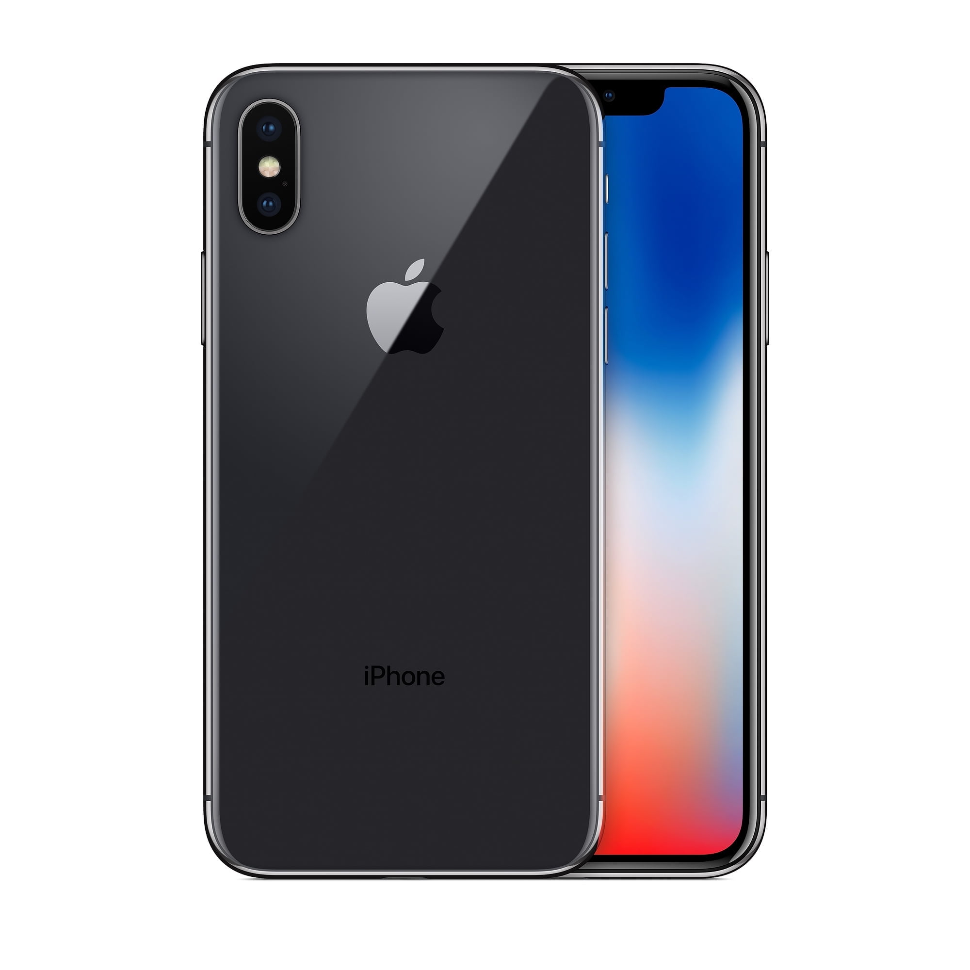 Restored Apple iPhone X 256GB Silver LTE Cellular Verizon MQCP2LL
