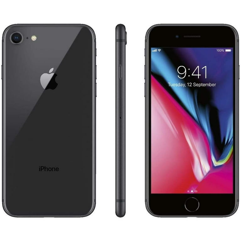 Pre-Owned Apple iPhone 8 64 GB,Space Gray, Locked to AT&T and