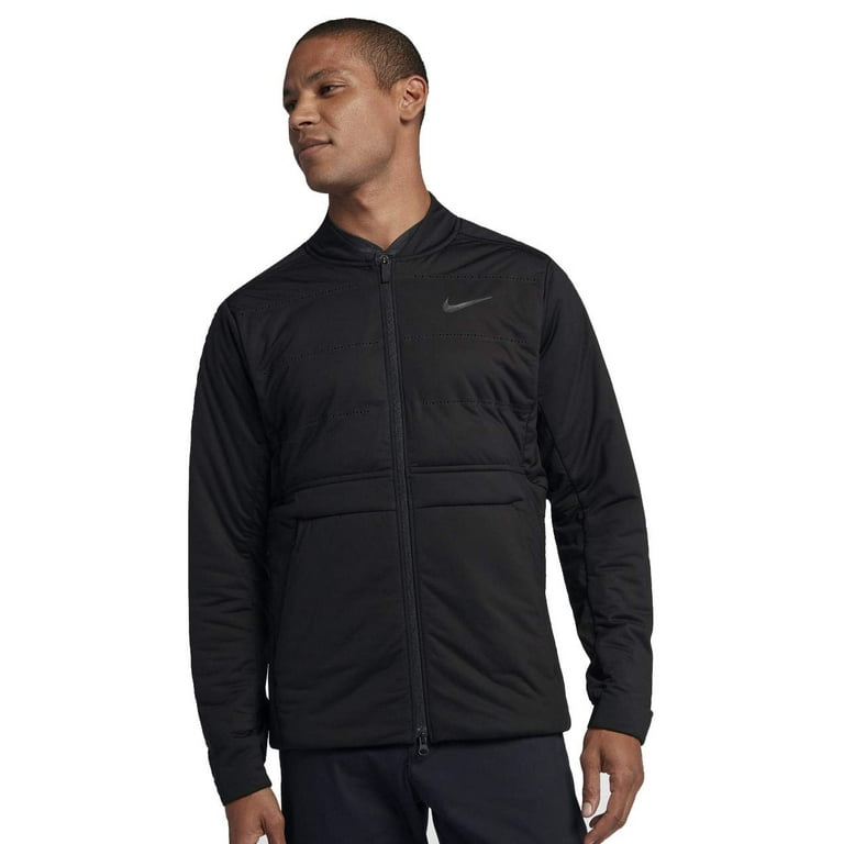NIKE GOLF ナイキゴルフ AEROLOFTエアロロフト ジャケット 黒 NIKE