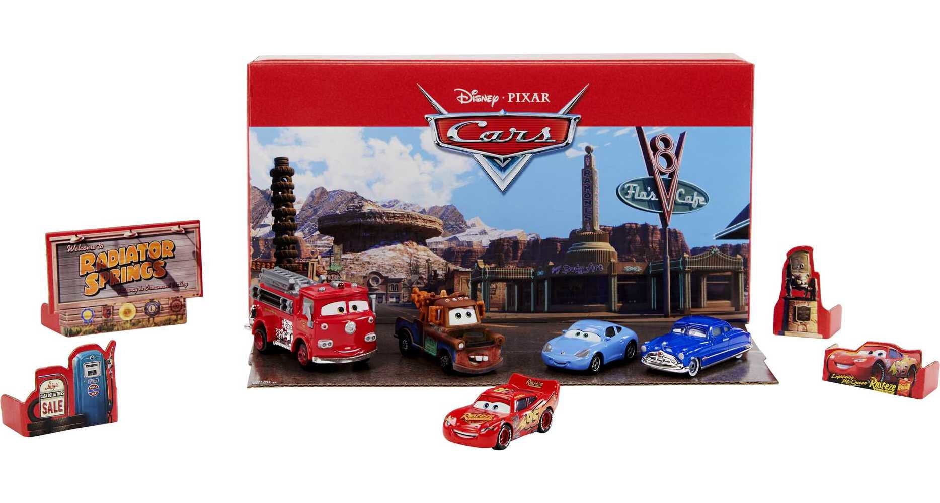 Disney Cars Multi-Packs London Rescue 12-Pack Diecast Car Set