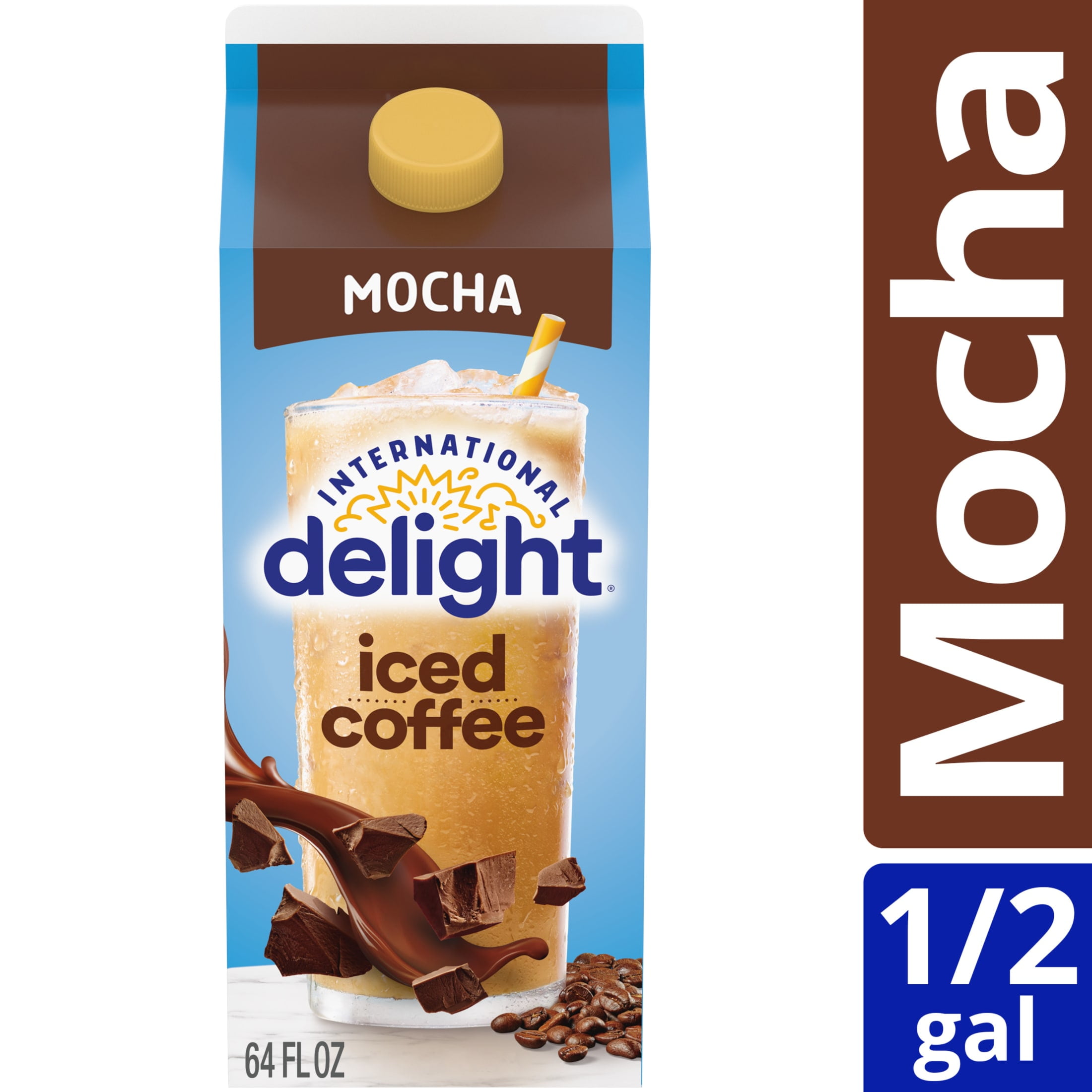 Victor Allen's Coffee Twix Flavor, Ready-to-Drink Iced Latte, Cold