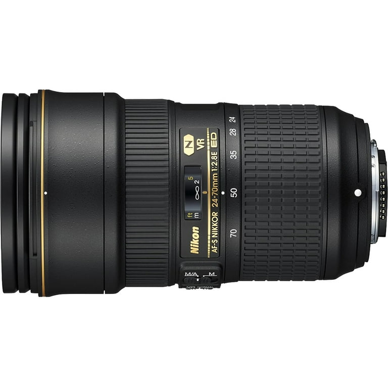 Nikon Wide Angle AF-S NIKKOR 24-70mm f/2.8E ED VR Zoom Lens