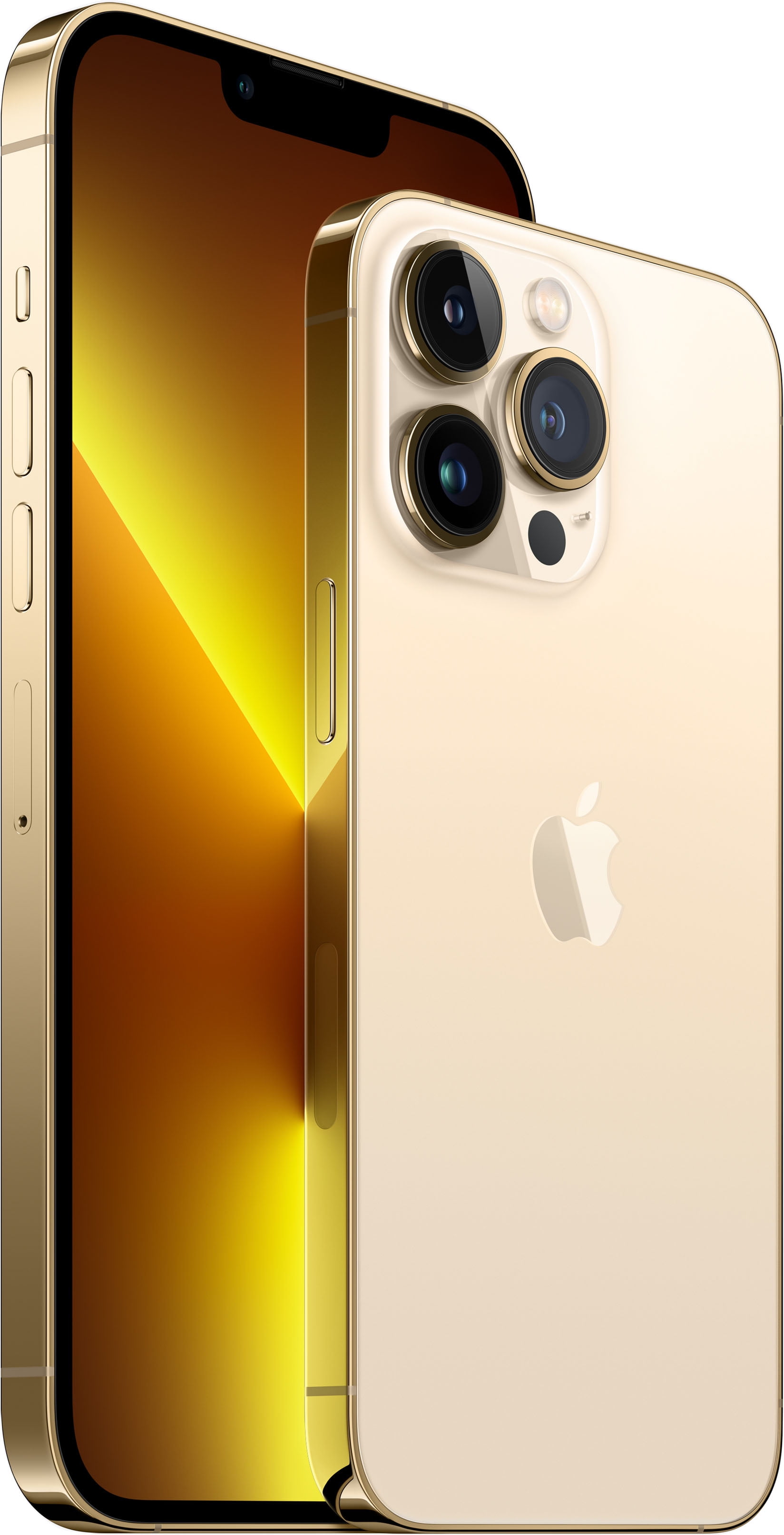Restored Apple iPhone 13 Pro Max - AT&T - 128 GB Gold (Refurbished