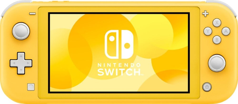 Nintendo Switch Lite Console, Yellow, 2019 New Handheld Gaming