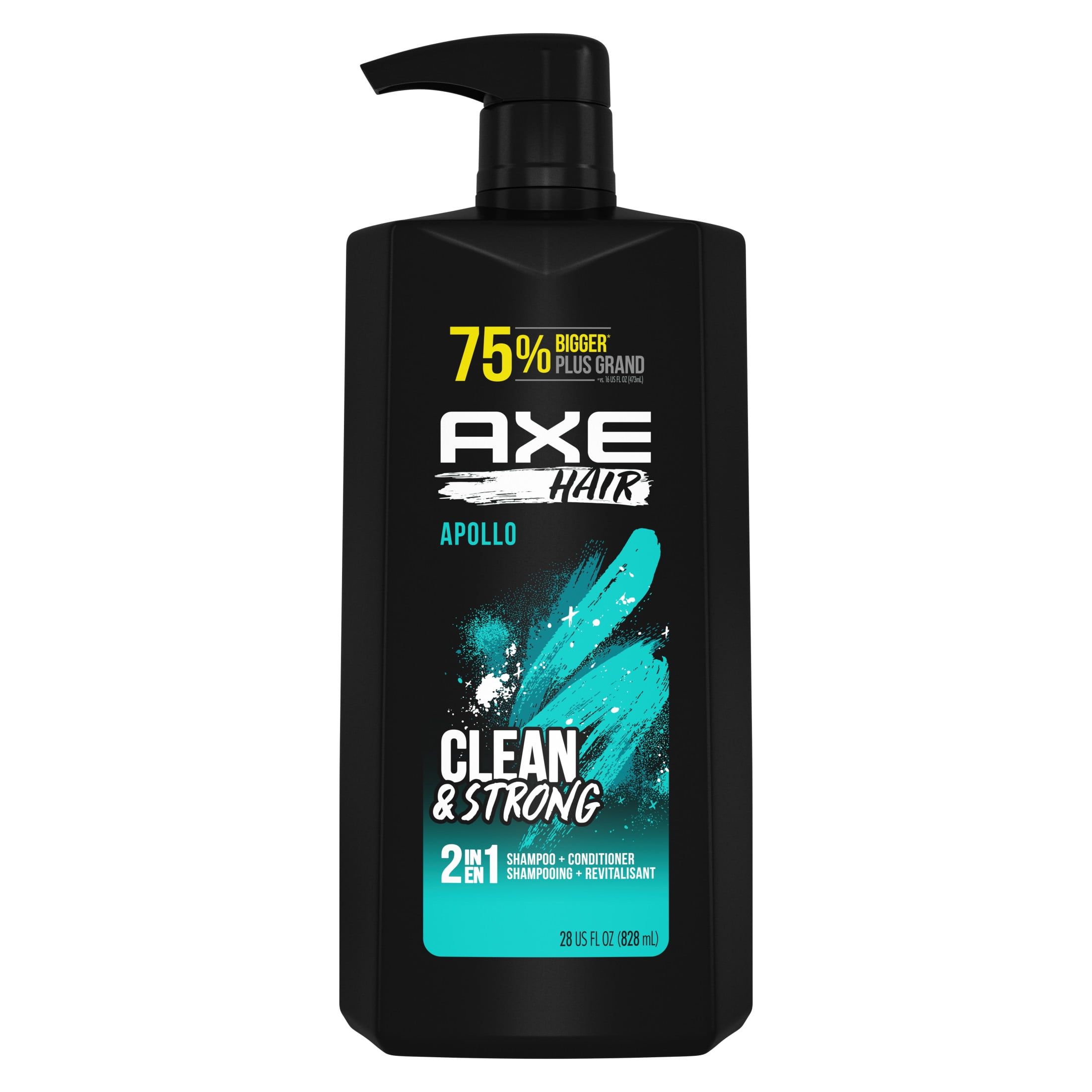 Axe Apollo Moisturizing 2-in-1 Shampoo and Conditioner, Sage and