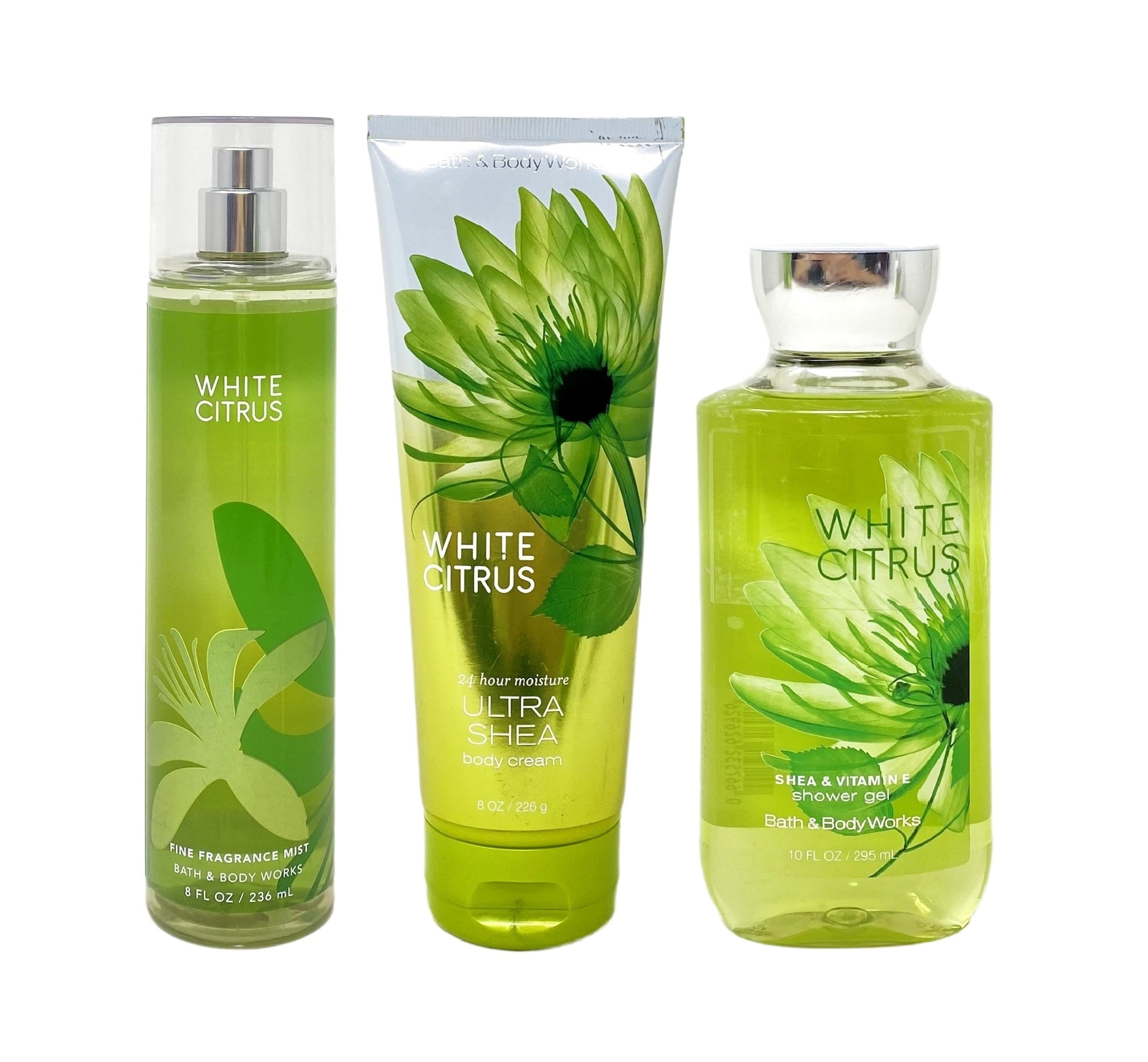 Bath and Body Works White Citrus Set of 3 - Fine Fragrance Mist