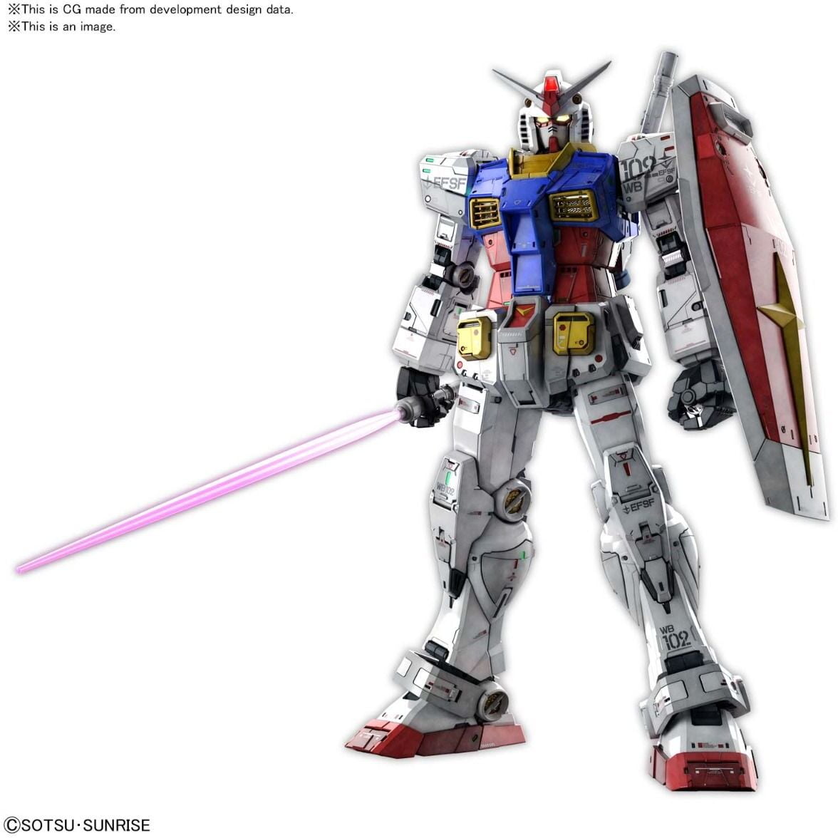 Bandai Hobby Toys: Metal Build RX-78-2 Gundam PG Unleashed Model