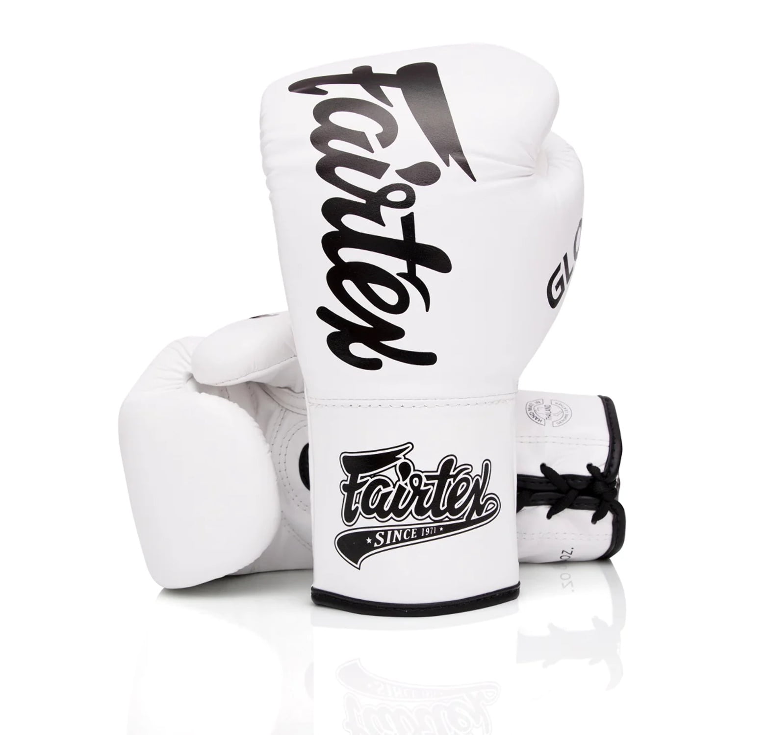 Fairtex Glory BGLG1 Laced White Kickboxing Glove - Walmart.com