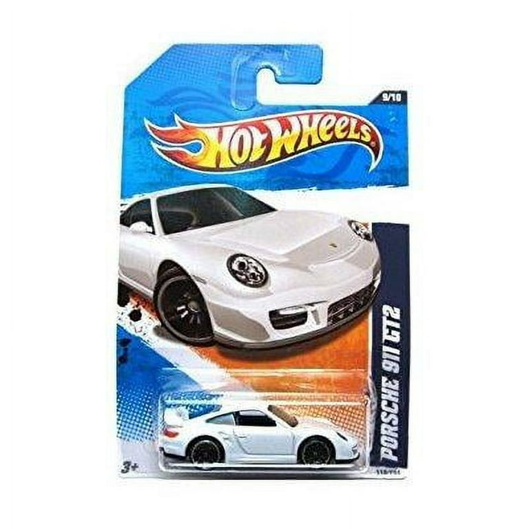 Hot Wheels White Porsche 911 GT2 Toy Car - Walmart.com