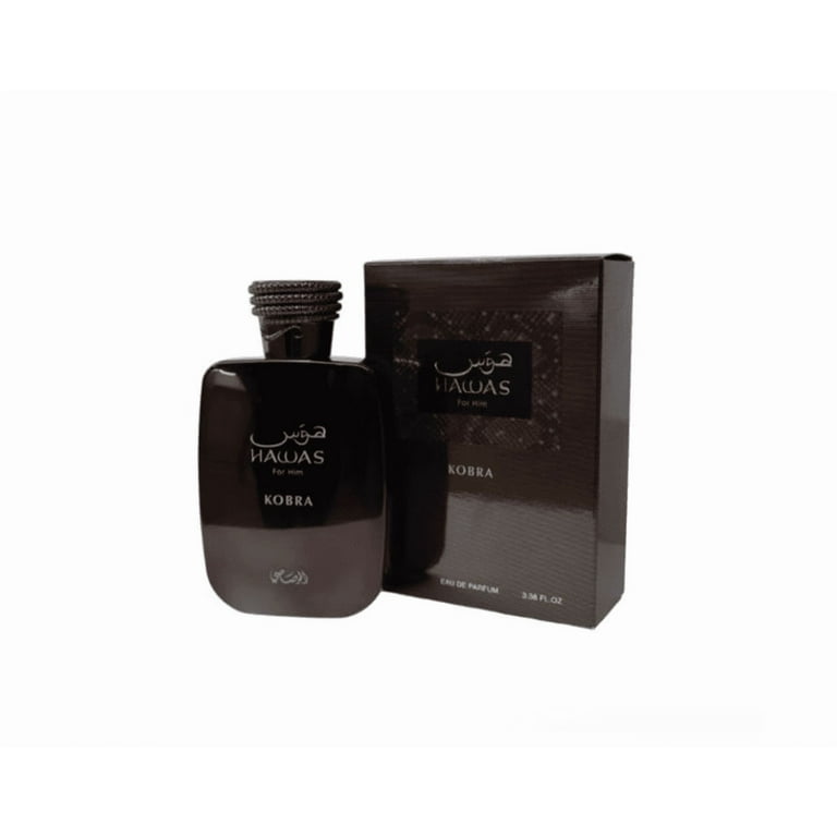 Rasasi Men's Hawas Kobra EDP Spray 3.4 oz Fragrances 614514331064