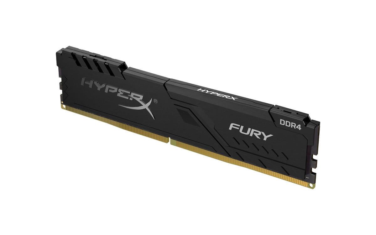 HyperX Fury 8GB 3200MHz DDR4 CL16 DIMM 1Rx8  Black - Walmart.com