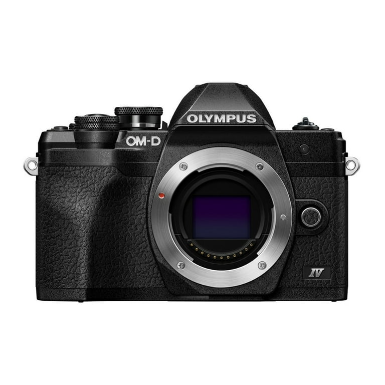 Olympus OM-D E-M10 Mark IV 20.3MP Compact Mirrorless Camera, Wi-Fi