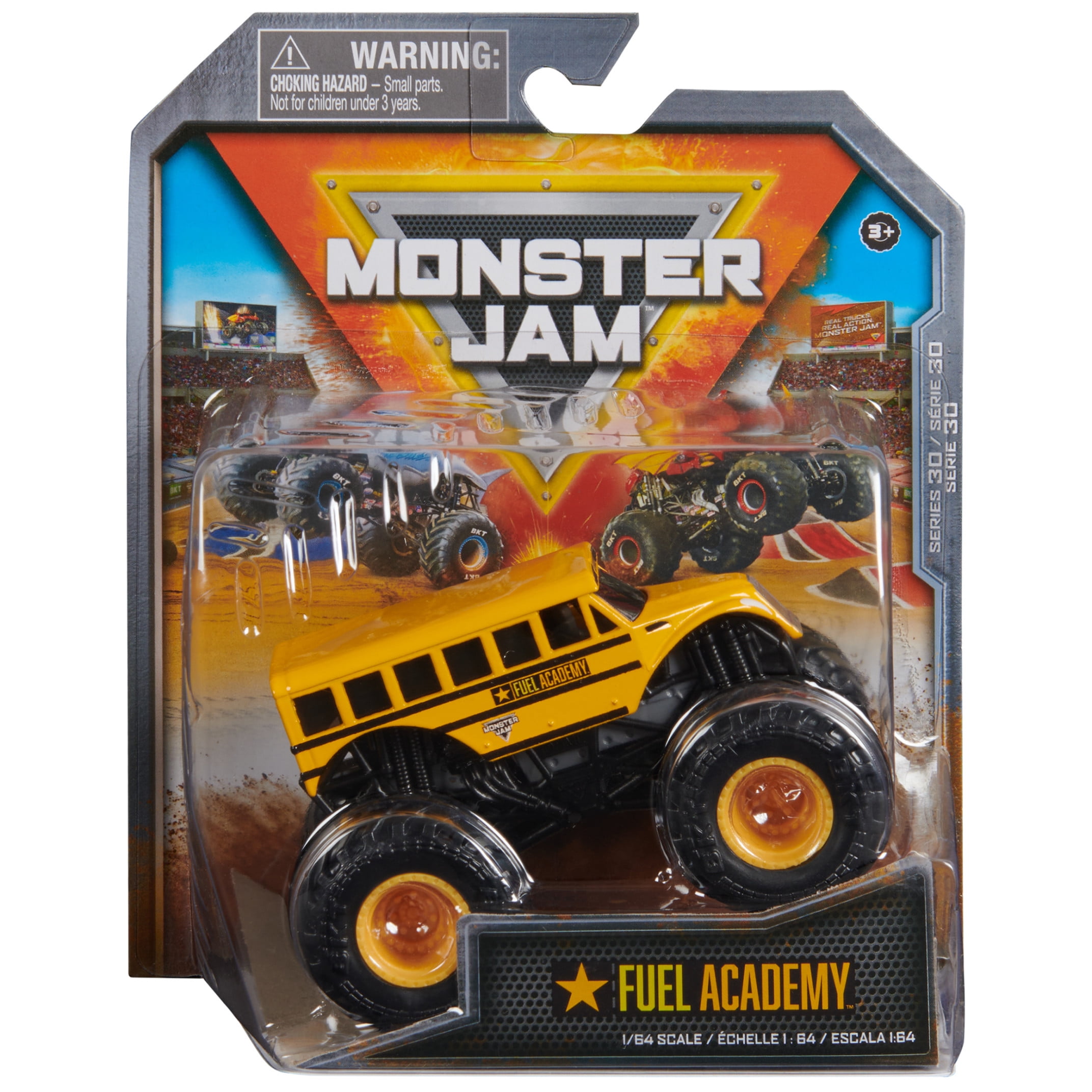 Monster Jam, Official 1:64 Scale Die-Cast Fuel Academy Monster