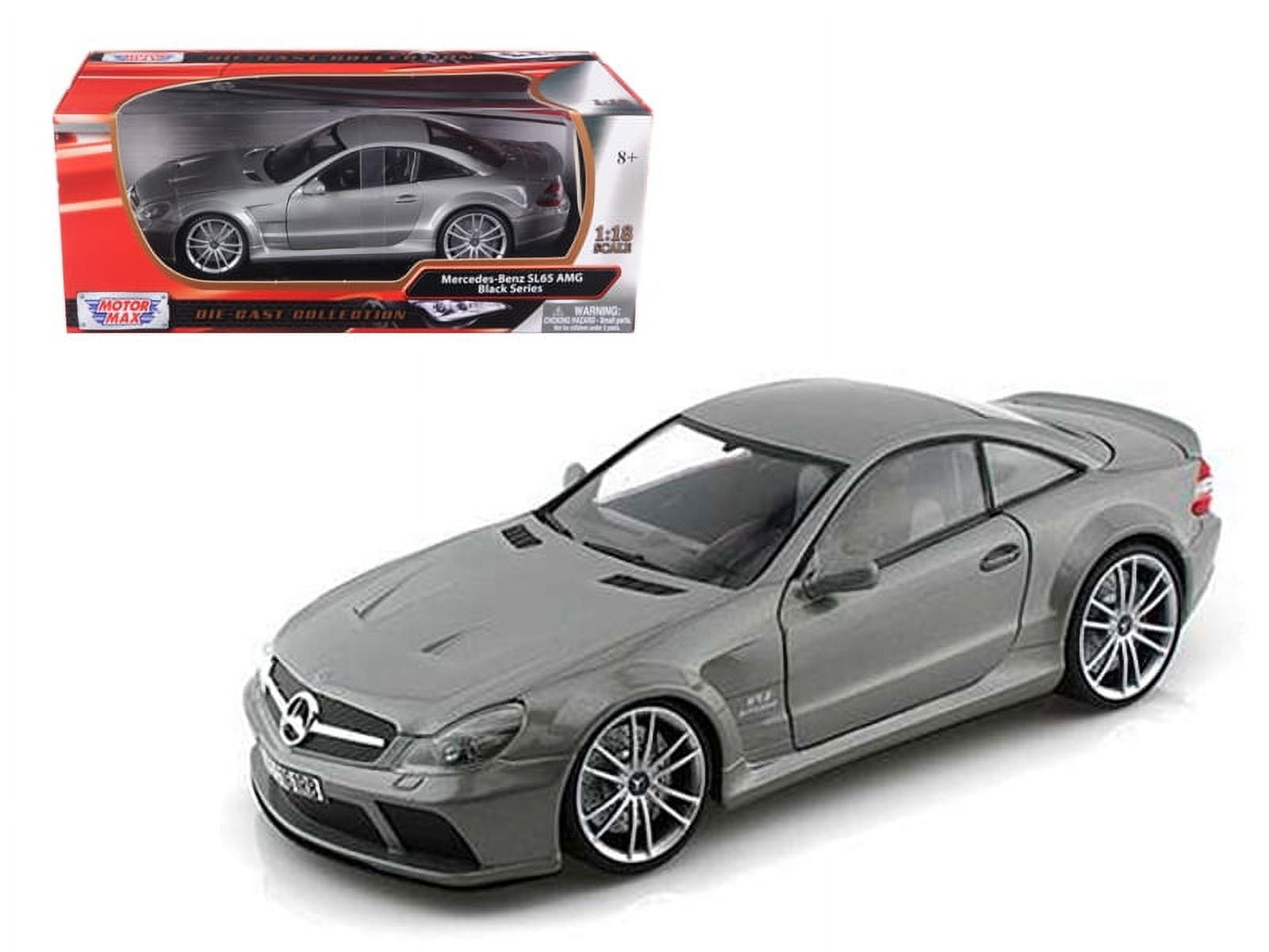 MOTORMAX Mercedes SL65 AMG Black Series R230 Diecast Model Car