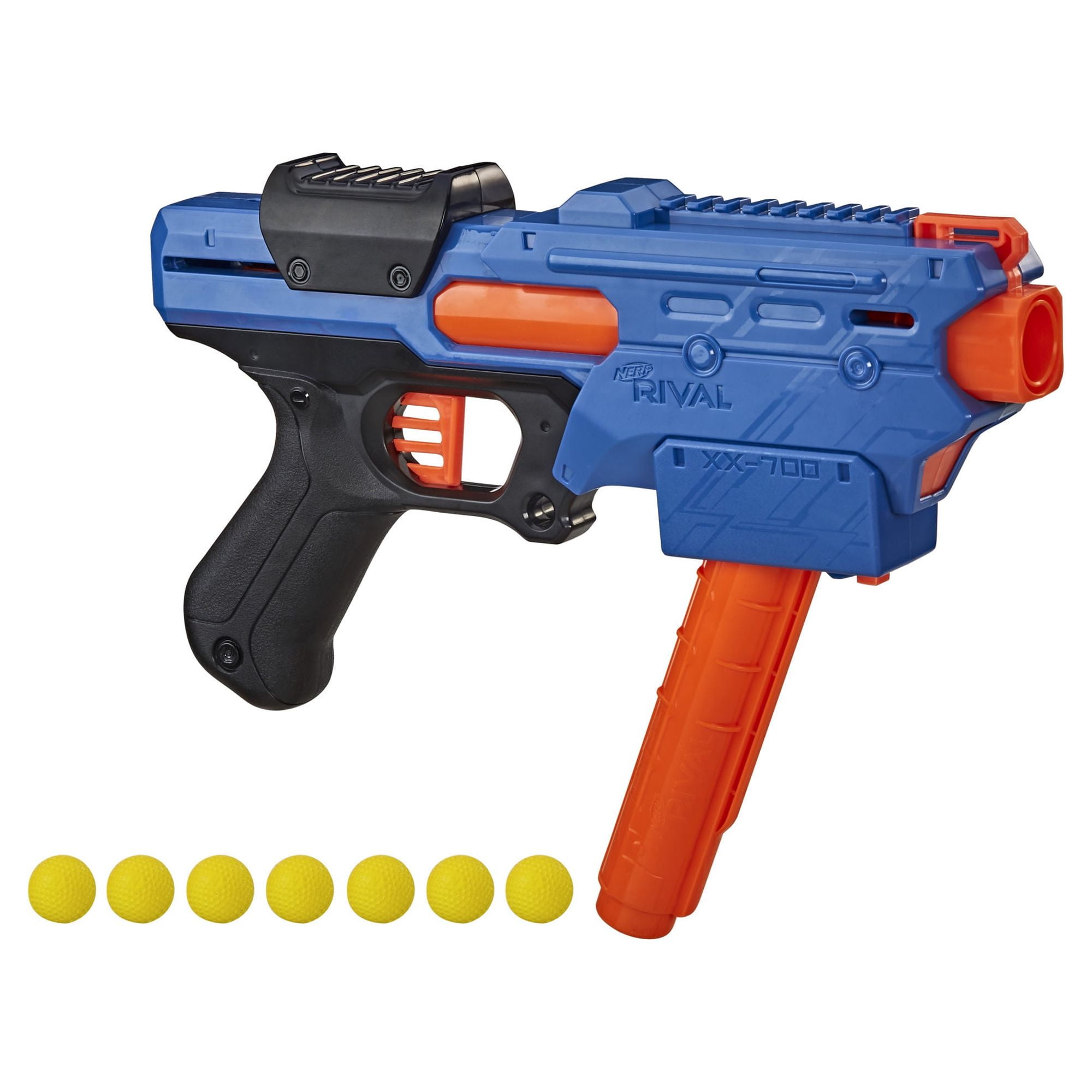 Nerf Rival Finisher XX-700 Toy Blaster with 7 Ball Dart Rounds for
