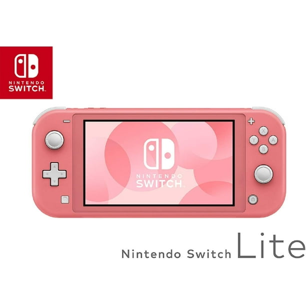 Nintendo Switch Lite - Coral (International Version) - Walmart