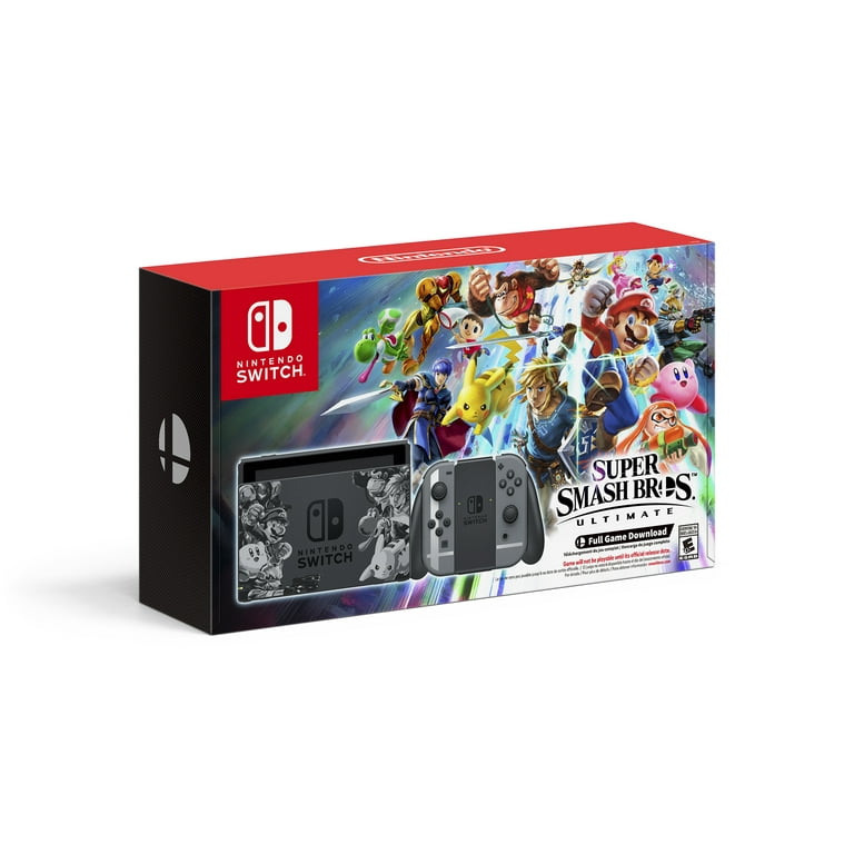 Nintendo Switch Super Smash Bros Ultimate Edition Bundle
