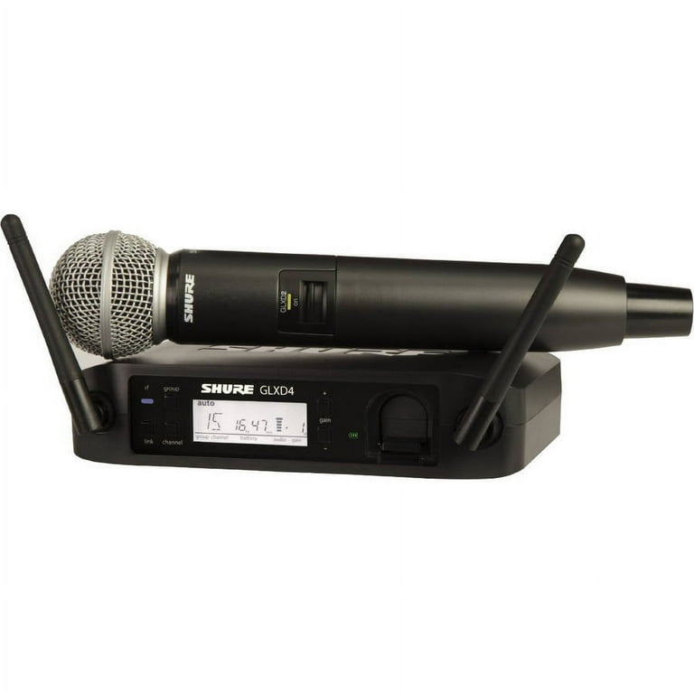 Shure GLX-D Digital Wireless System for SM58 Handheld Microphone