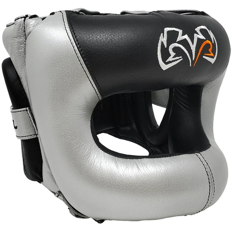 RIVAL Boxing RHGFS3 Guerrero Face-Saver Headgear - L/XL - Silver