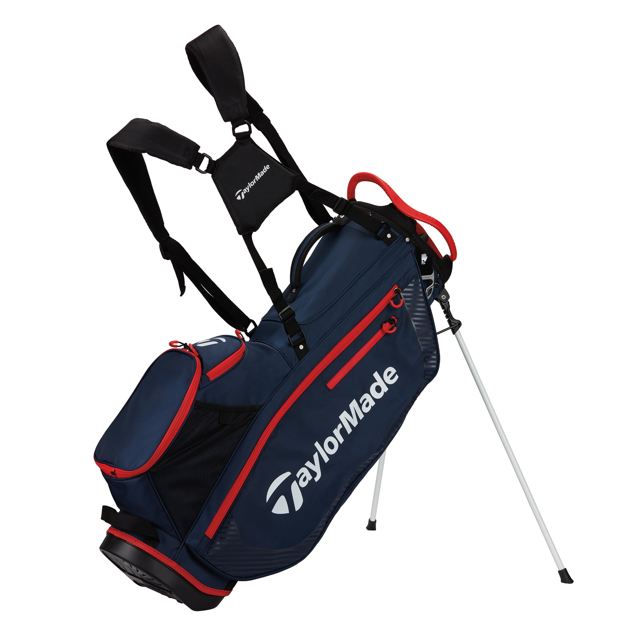 TaylorMade PRO Stand Bag Navy/Red - Walmart.com