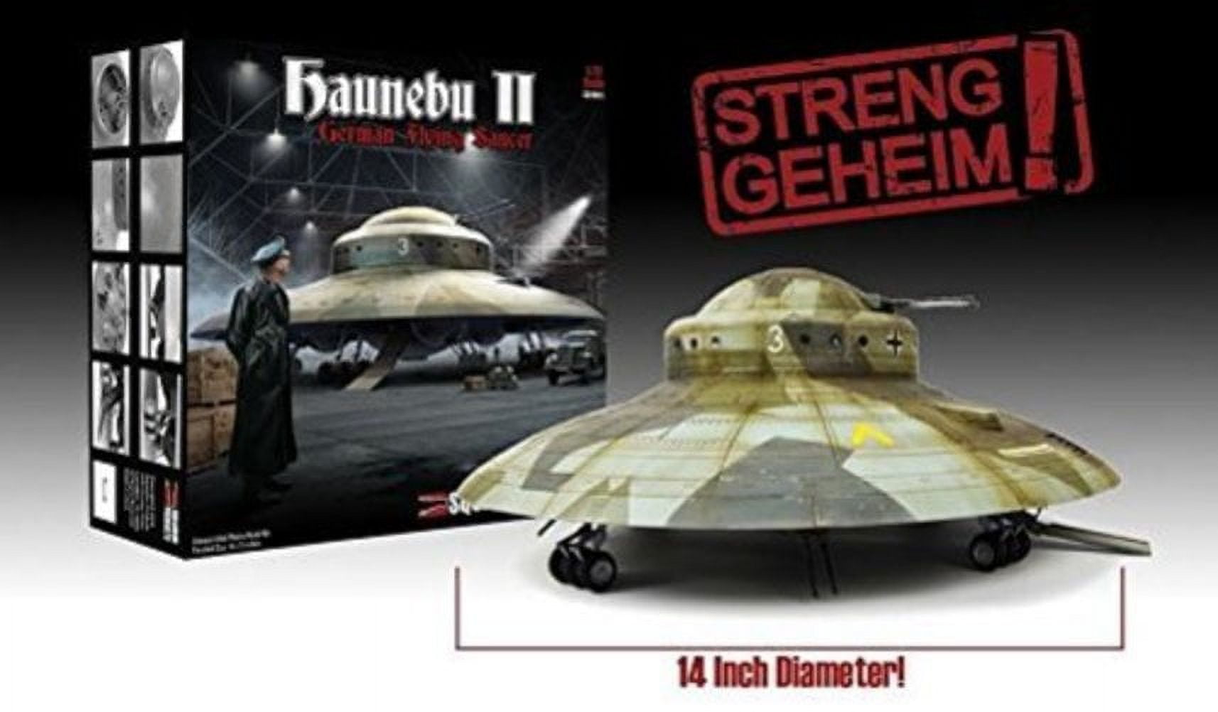 haunebu II WWII German Flying saucer 1/72 UFO model kit - Walmart.com