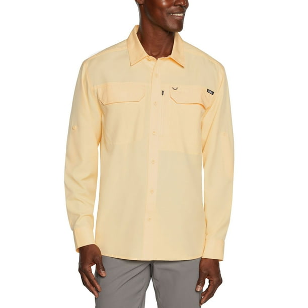 Eddie Bauer Men's Long Sleeve Woven Tech Shirt - Samsclub.com