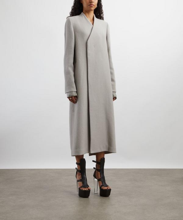 Rick Owens Double-Breasted Museum Coat | Liberty