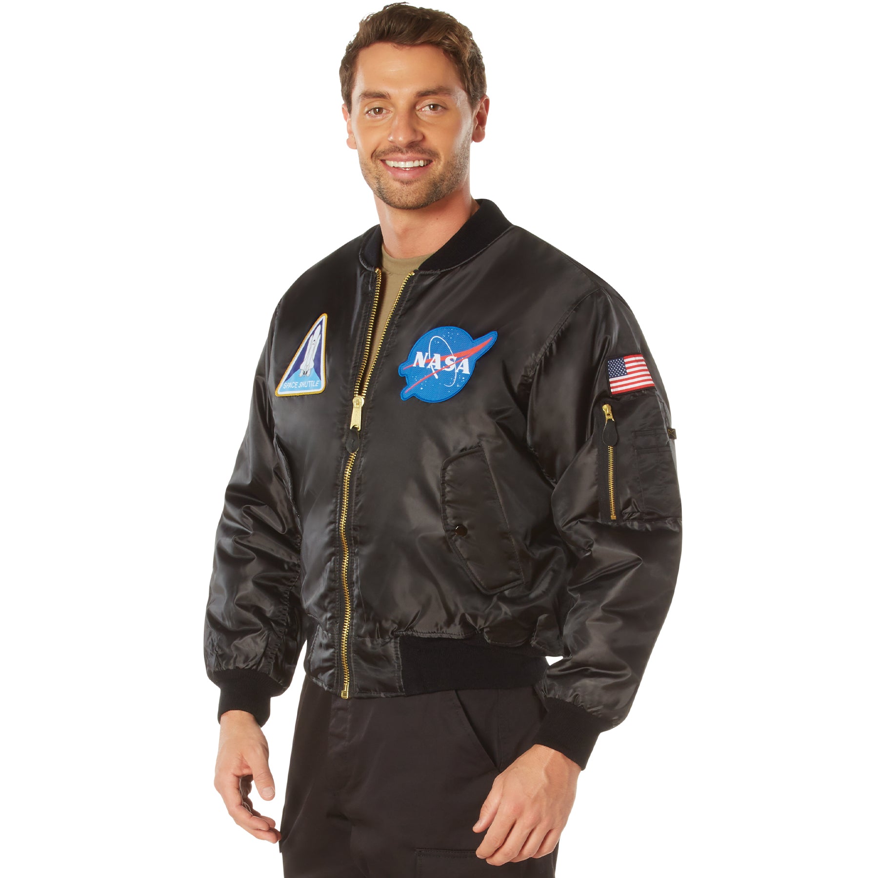 Nasa MA-1 Flight Jackets with Patches – Iceberg Army Navy