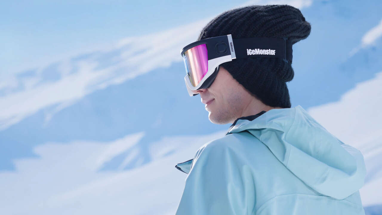 iCeMonster #787 Electrochromic Goggle Midnight Ember – Ice Monster