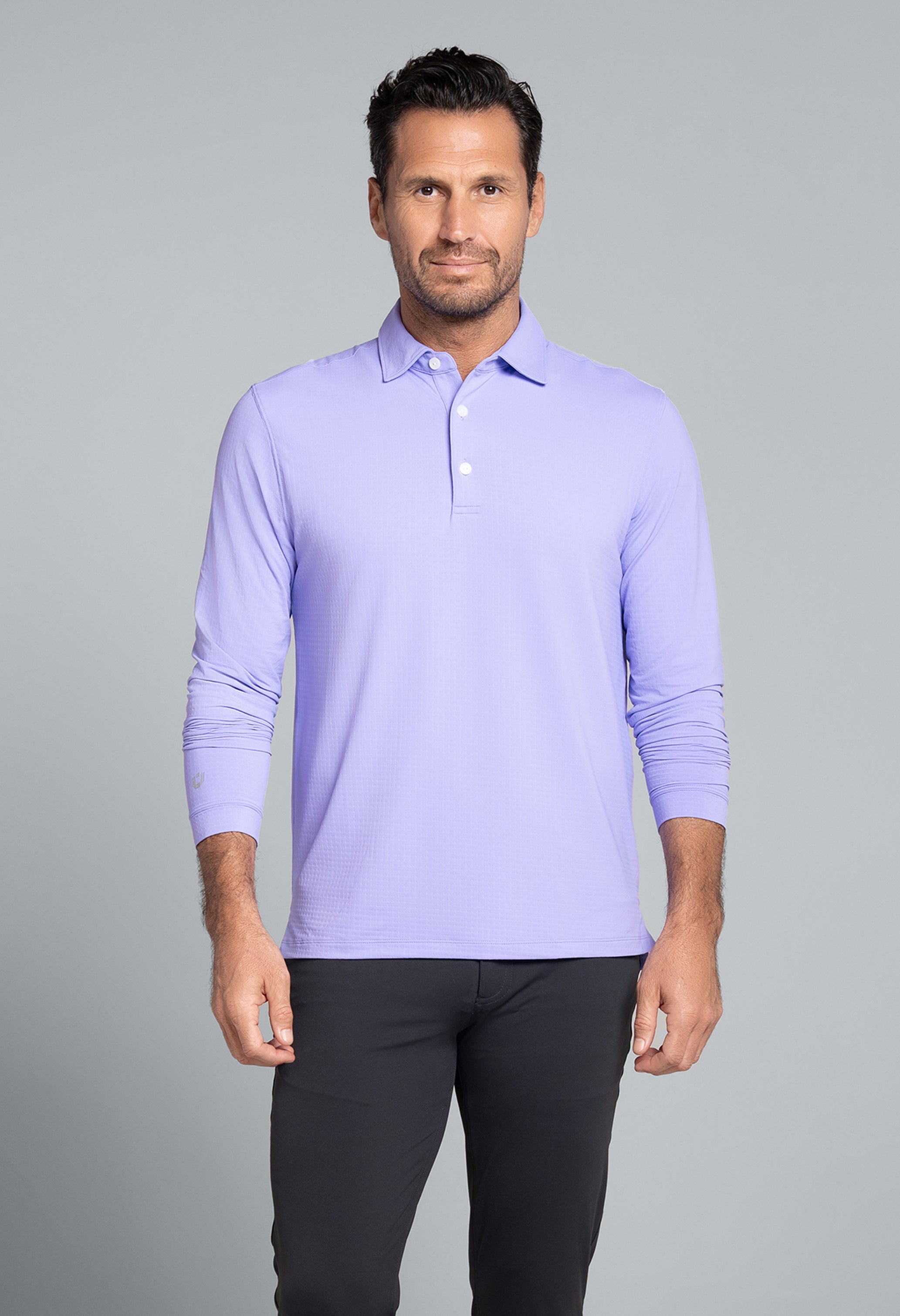 Long Sleeve Polo - 95199 (Modern Fit) | IBKÜL