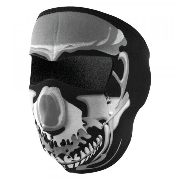 ZANheadgear® WNFM023 - Skull Neoprene Full-Face Mask (Black/White