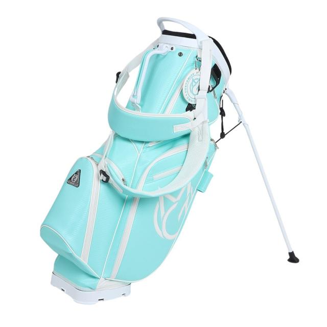 OMNIX GOLF スタンドバッグ ホワイト/ターコイズ 【公式通販】