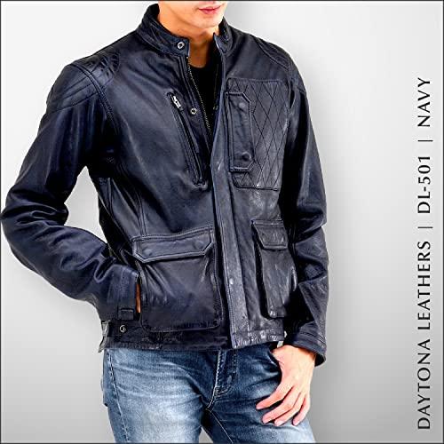 デイトナ(Daytona) バイク用 レザー ジャケット 本革(ワックス加工