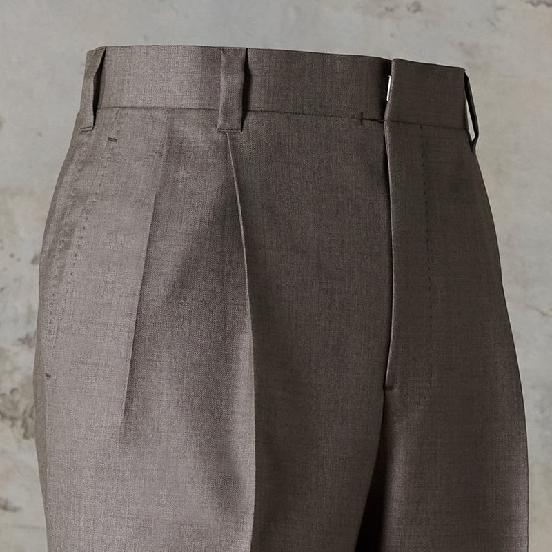 IGT WOOL SERGE OFFICER TROUSERS | IGTF005-001 – 五十嵐トラウザーズ