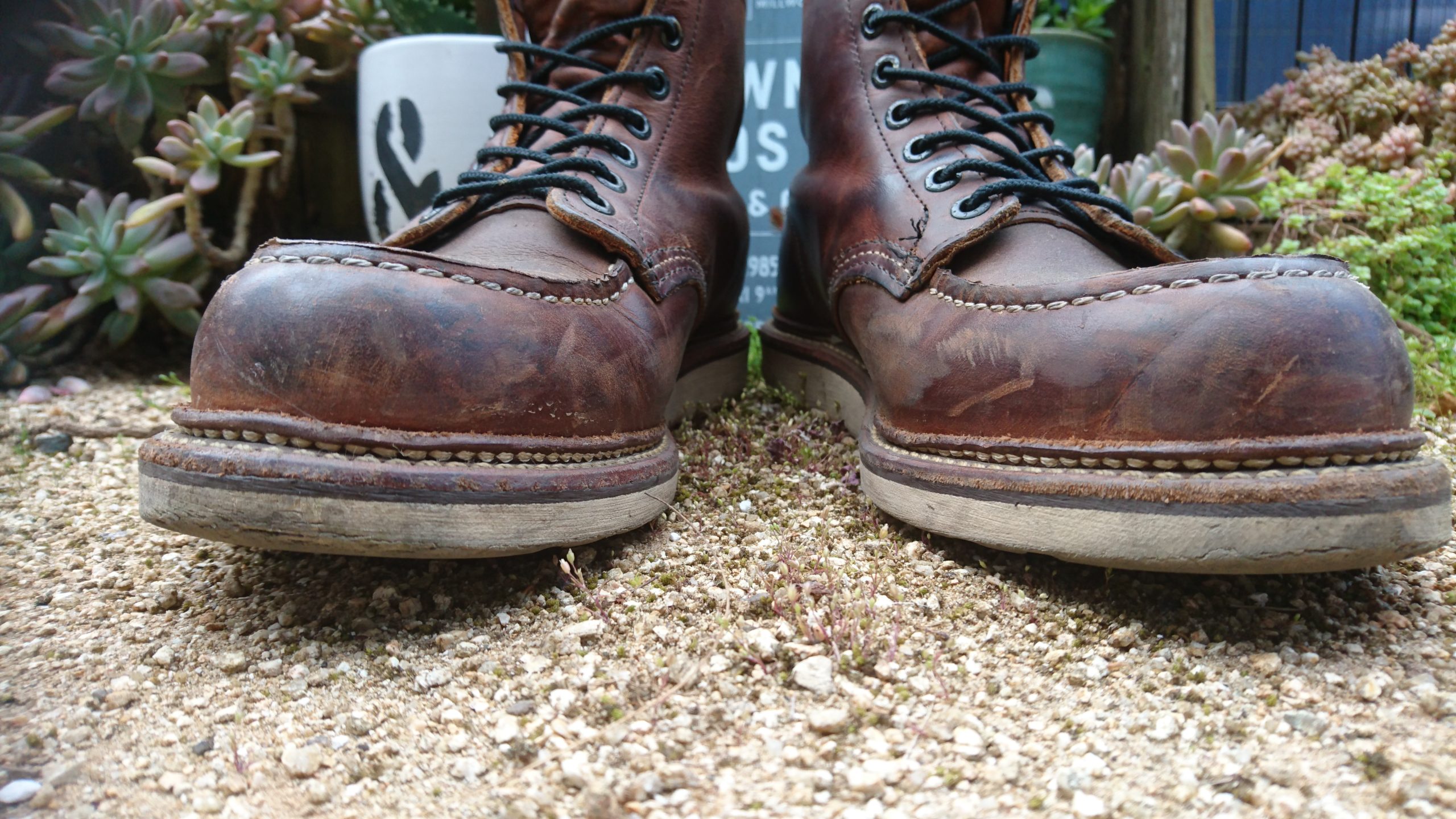 レッドウィング1907 経年変化～2ヶ月経過～ | 経年変化