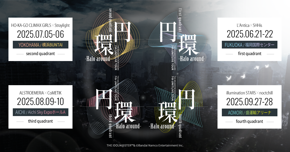 THE IDOLM@STER SHINY COLORS 7th UNITLIVE TOUR 円環 -Halo around