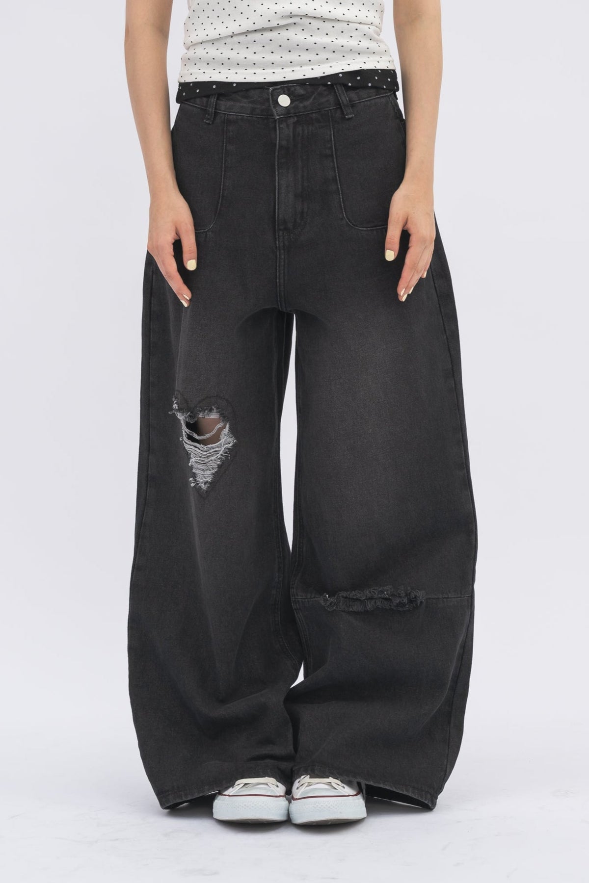 heart damage denim – idem