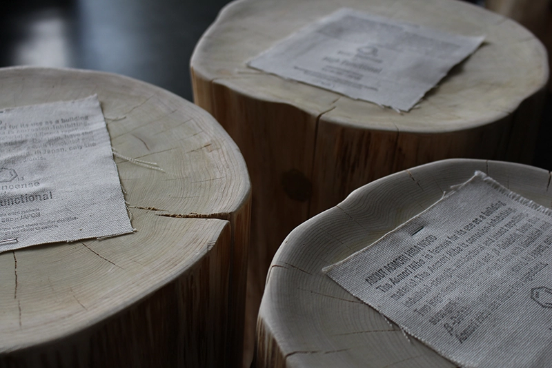 Cul de Sac – JAPON 青森ヒバ（カルデサック ） - 丸太スツール