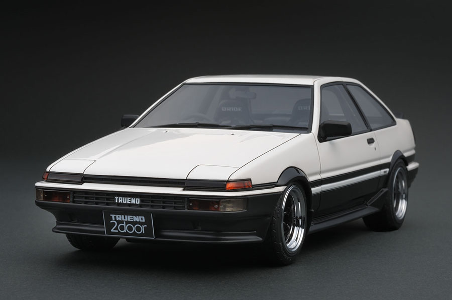 IG0547 1/18 Toyota Sprinter Trueno (AE86) 2Door GT Apex White