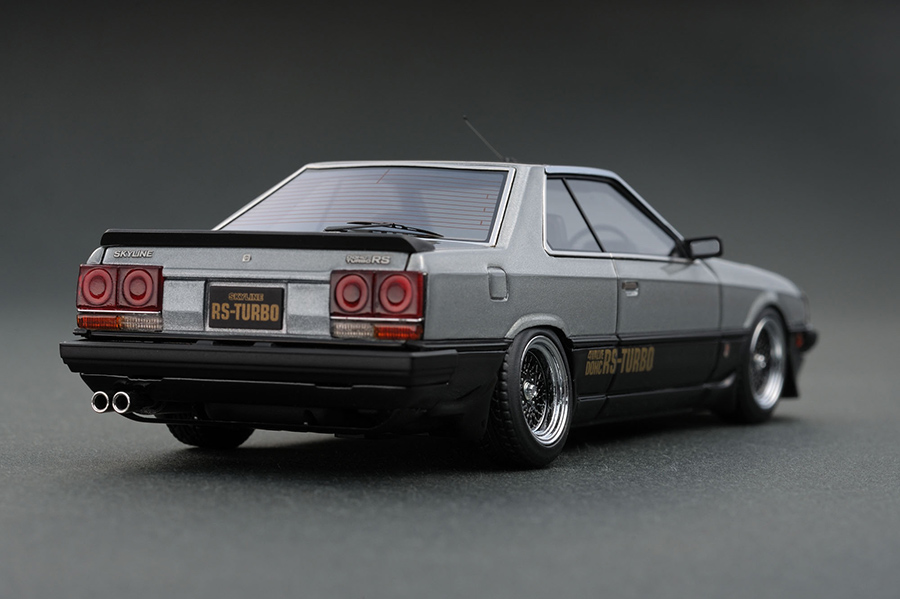 IG0307 1/43 Nissan Skyline 2000 RS-Turbo (R30) Silver | LINE UP