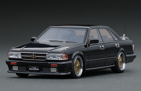 IG1254 1/43 Nissan Gloria (Y31) Gran Turismo SV Black | LINE UP