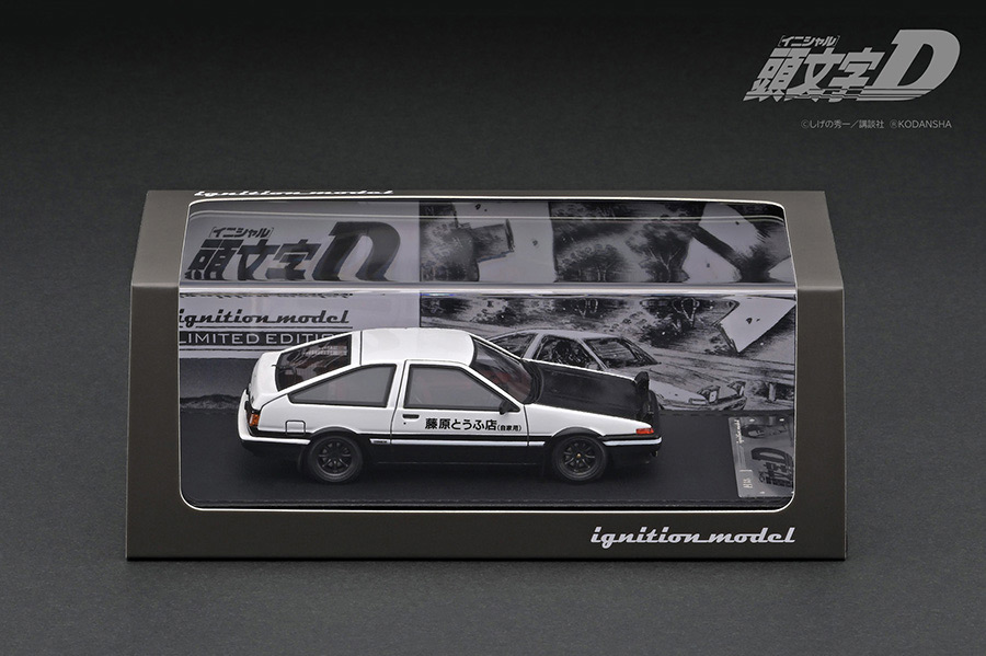 IG2872 1/43 INITIAL D Toyota Sprinter Trueno 3Dr GT Apex (AE86