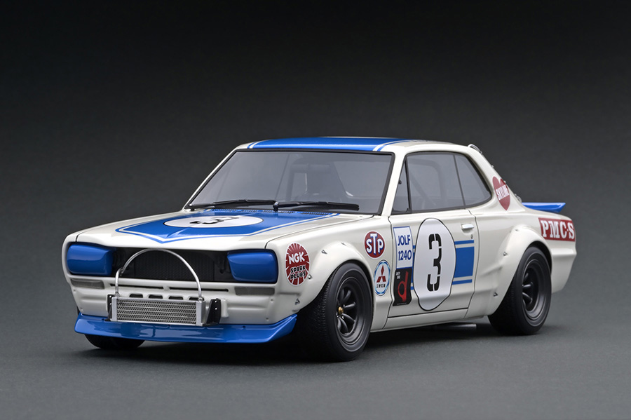 未展示品 京商1/43 日産スカイライン2000GTR(KPGC10)カタログモデル 未