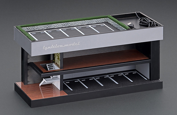 IG2318 1/64 IG-Model Showroom Diorama with 2cars | LINE UP | [公式