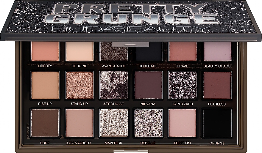 アイシャドウ パレット - Huda Beauty Pretty Grunge Eyeshadow