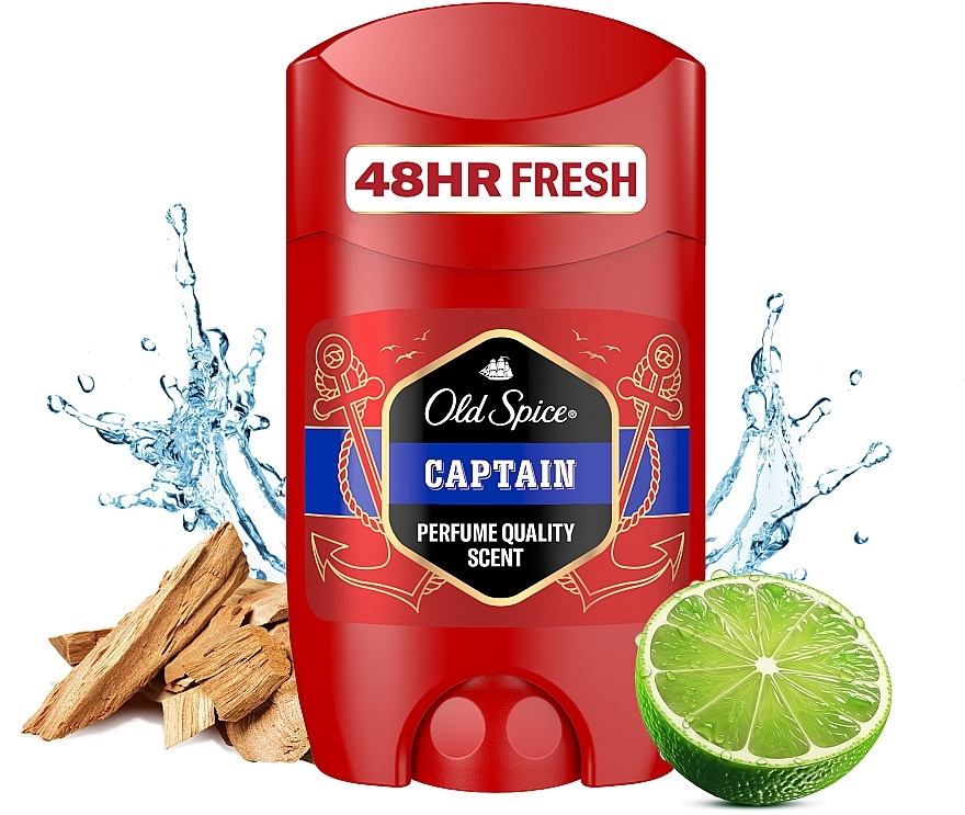 Old Spice Captain Stick - デオドラントスティック | Makeup.jp