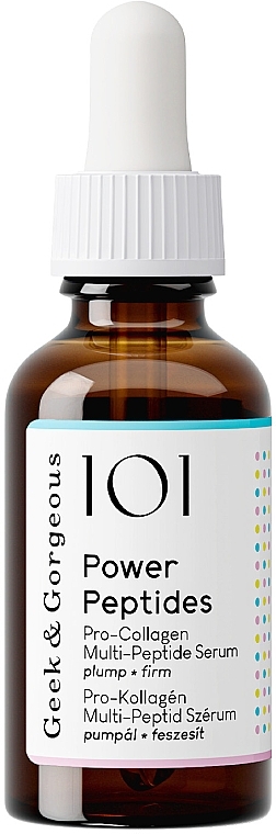 Geek & Gorgeous Power Peptide - フェイスセラム | Makeup.jp