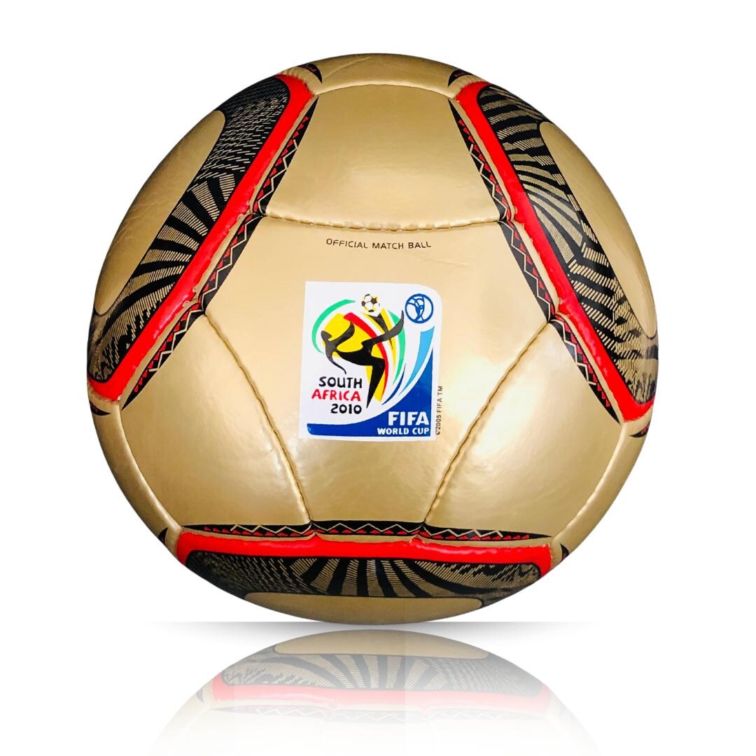 World Cup 2010 Soccer Ball – Golden & Black, Official Match Ball