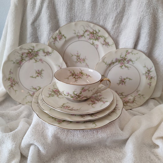 Vintage THEODORE HAVILAND New York Made in America ROSALINDE