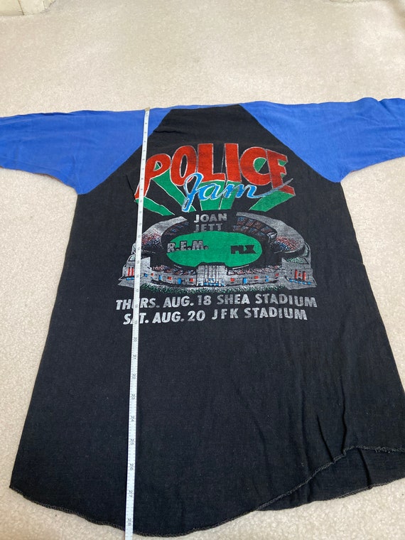 Rare Authentic Vintage the Police Synchronicity Police Jam Shea